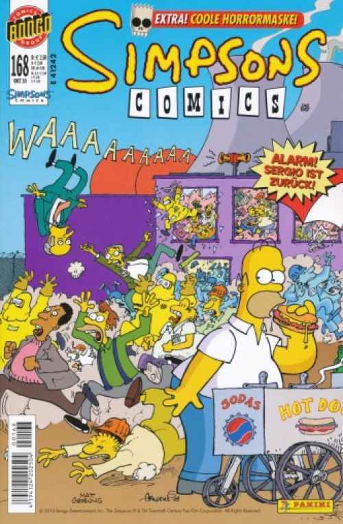 Simpsons Comic Nr. 168