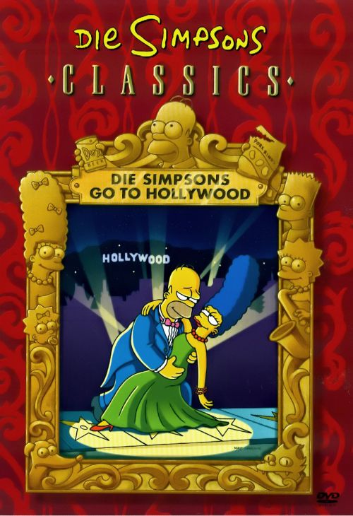 Die Simpsons go to Hollywood Cover