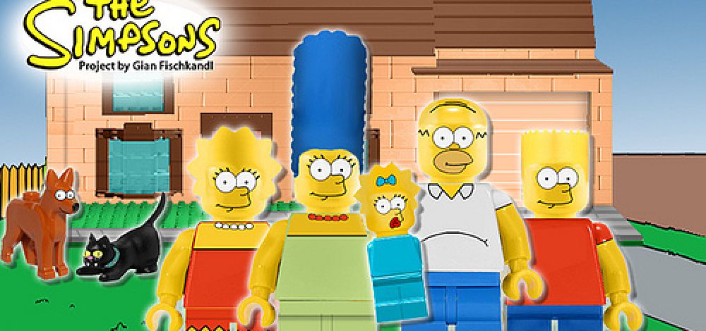 Simpsons Lego-Figuren