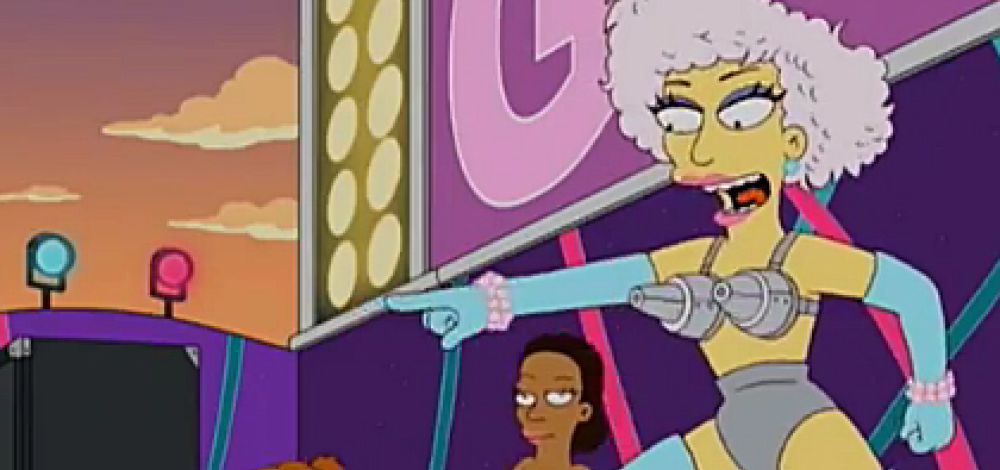 Lady Gaga bei den Simpsons