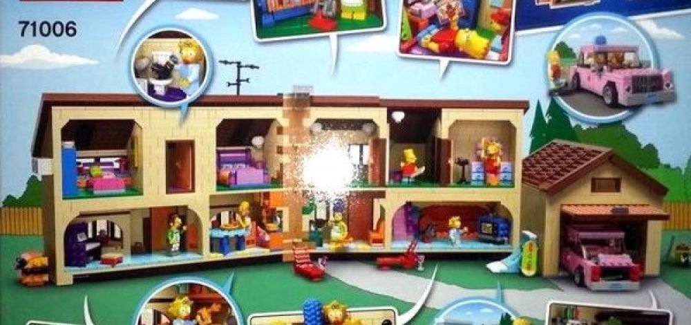 LEGO Simpsons Haus Rückseite Verpackung