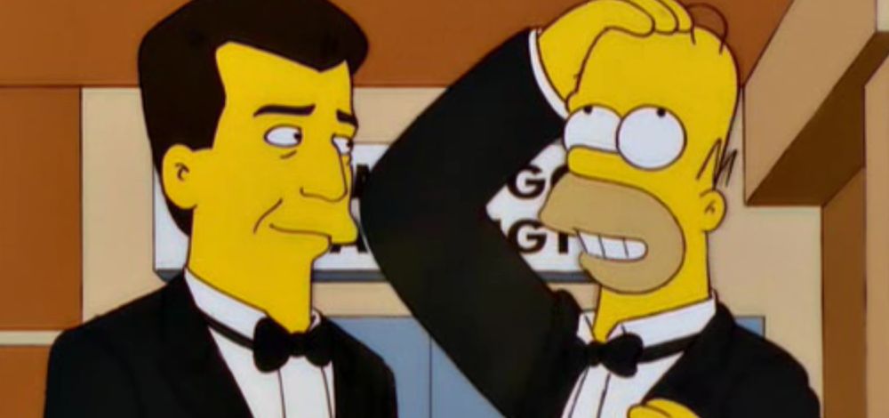 Homer und Mel Gibson