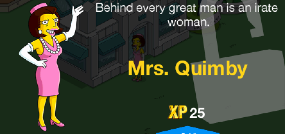 Mrs. Quimby in Level 53