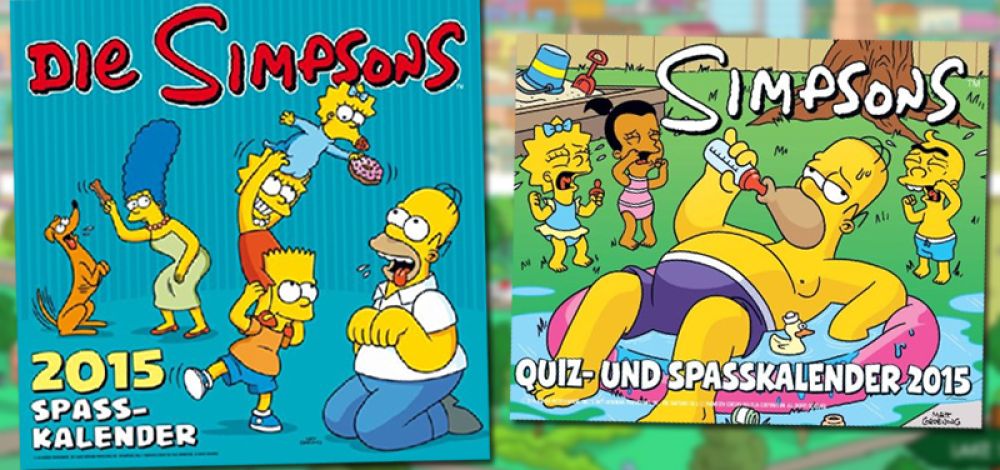 Simpsons Kalender 2015
