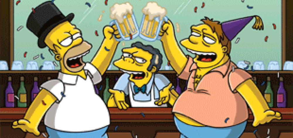 Simpsons New Year
