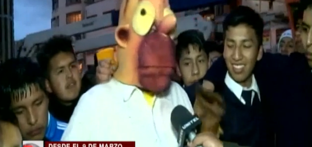 Fans demonstrieren in Bolivien gegen Simpsons-Absetzung