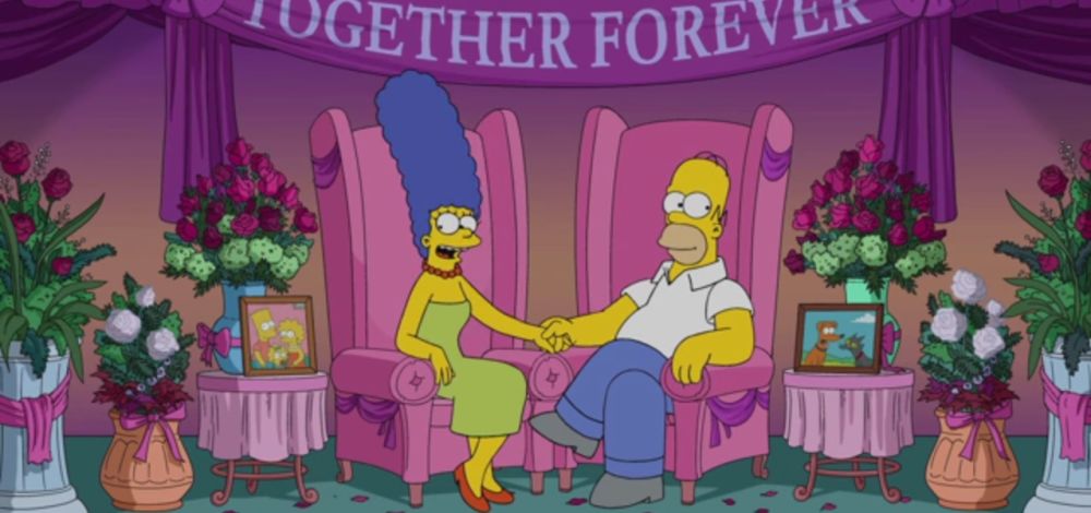 Scheidungsgerüchte um die Simpsons