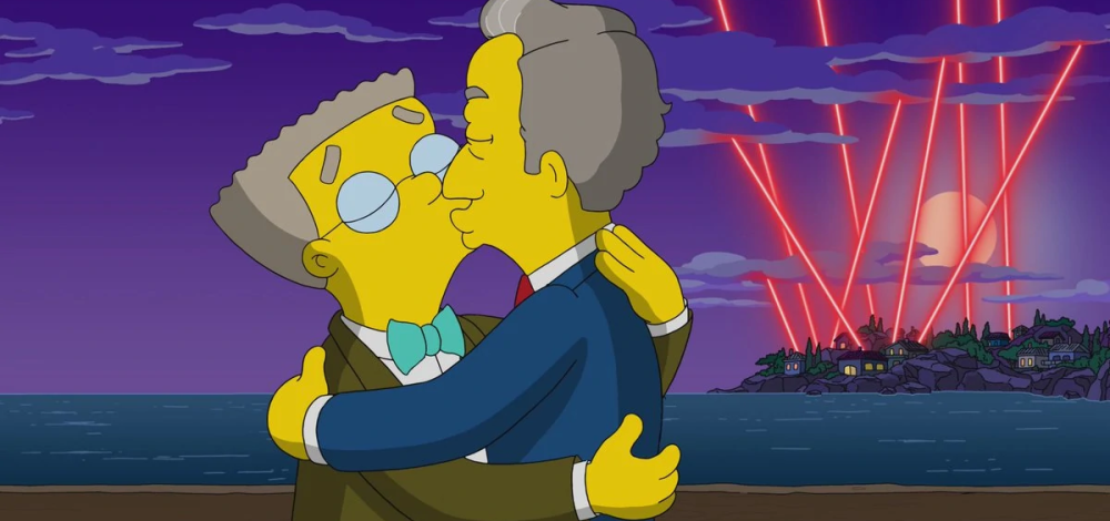 Waylon Smithers küsst Michael De Graaf