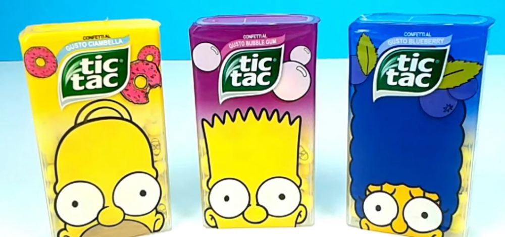 Simpsons Tic Tac's
