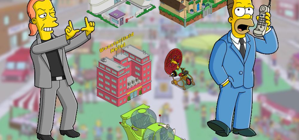 Die Simpsons:Springfield Level 55