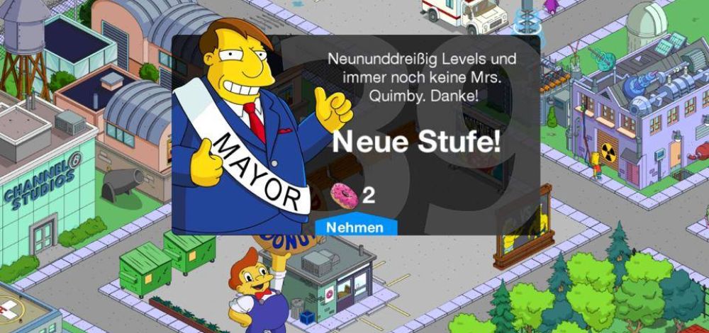 Update Level 39 für Tapped Out
