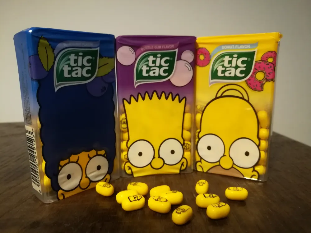 Simpsons Tic Tacs von Ferrero