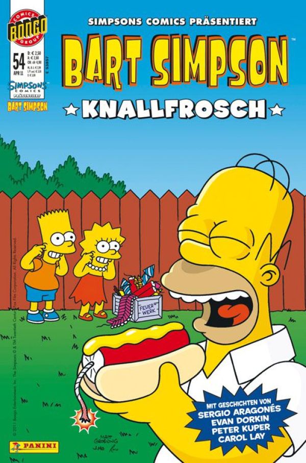 Bart Simpson Comic Nr. 54