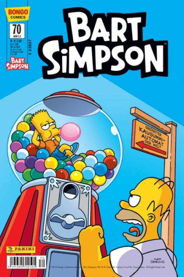 Bart Simpson Comic Nr. 70