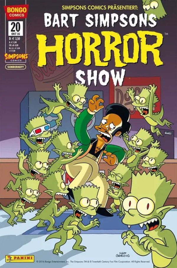 Bart Simpsons Horrorshow Nr. 20