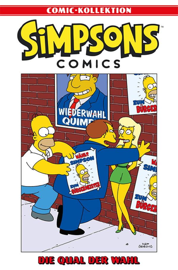 Simpsons Comic-Kollektion Nr. 55: Die Qual der Wahl