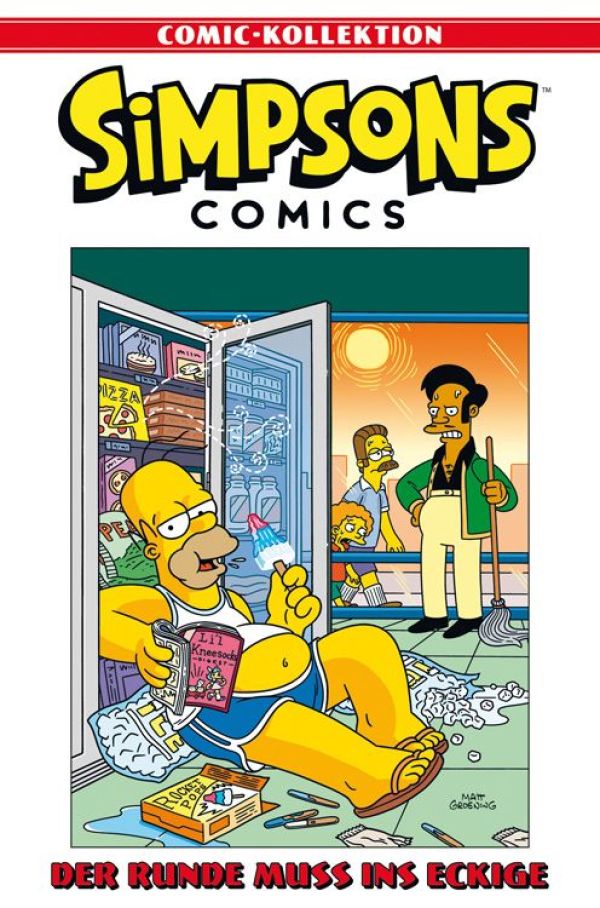 Simpsons Comic-Kollektion Nr. 8: Das Runde muss ins Eckige