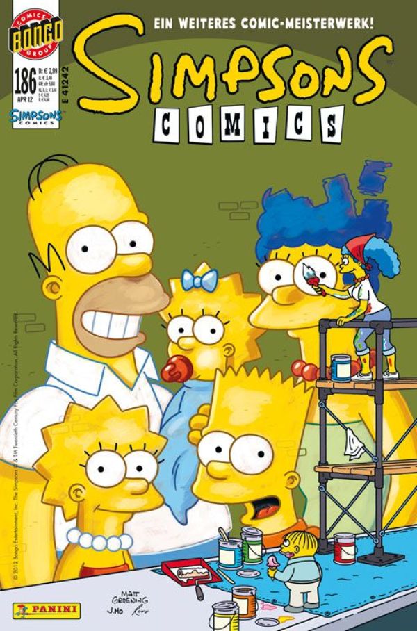 Simpsons Comic Nr. 186