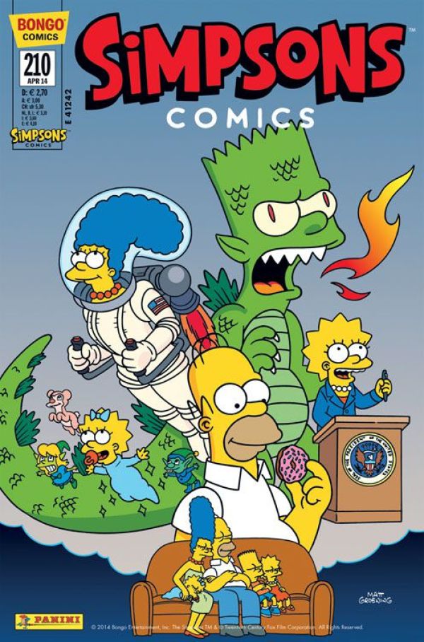 Simpsons Comic Nr. 210