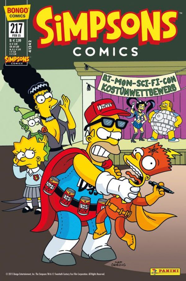 Simpsons Comic Nr. 217