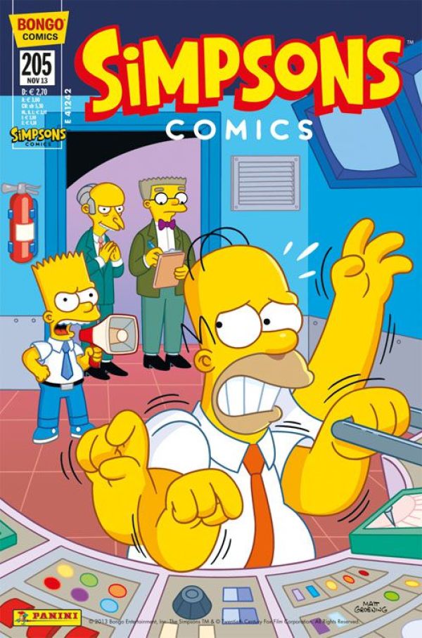 Simpsons Comic Nr. 205