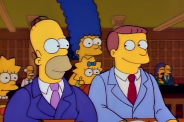 Bart kommt unter die Räder