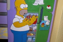 Kühlschrank mit Homer