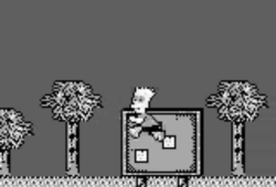 Screenshot: Bart Simpson's Escape from Camp Deadly