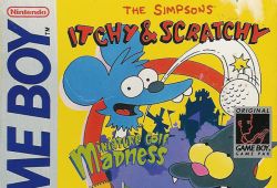 Cover Itchy & Scratchy in Miniature Golf Madness