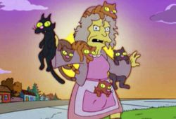 Katzenfrau aus Die Simpsons