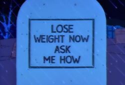 Loose weight now - Ask me now aus Treehouse of Horror