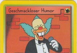 Simpsons TCG - Geschmackloser Humor