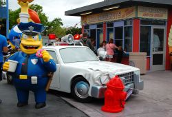 Chief Wiggum macht Mittagspause