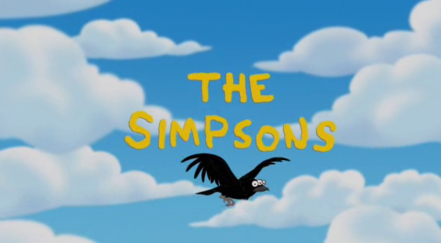 Simpsons Vorspann Schriftzug
