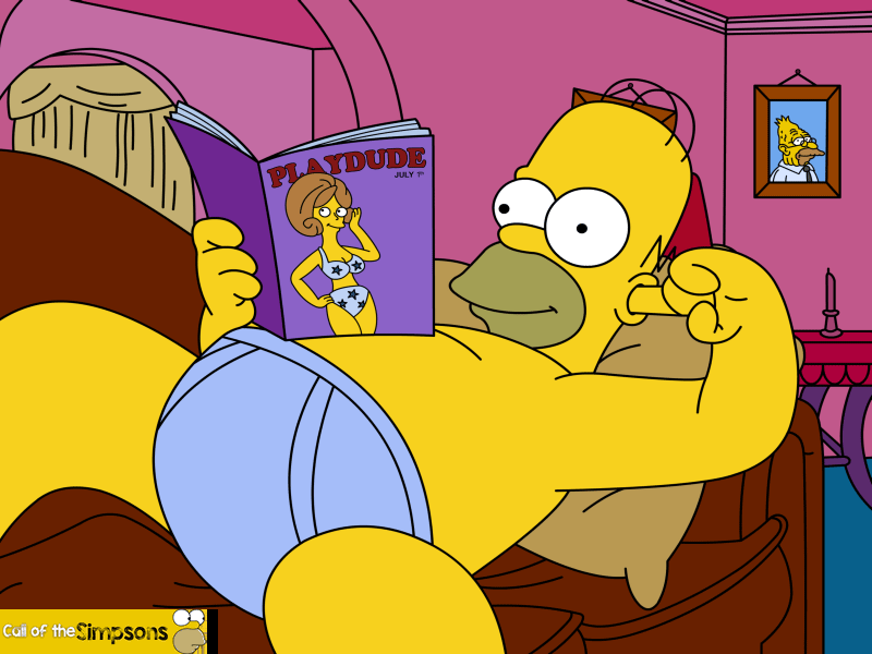 Weitere Simpsons-Bilder.