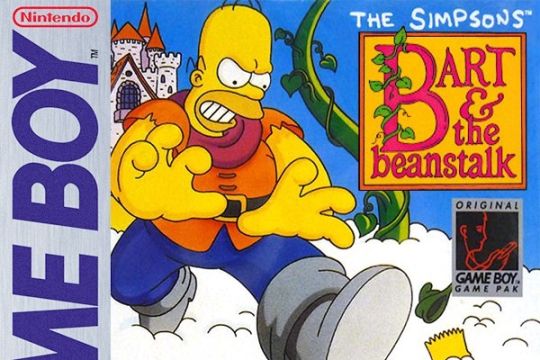 Cover Bart and the Beanstalk - GameBoy