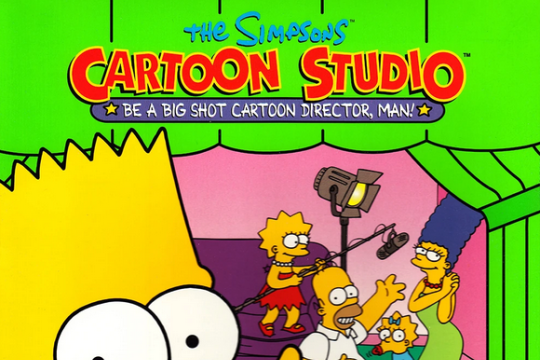 Cover The Simpsons Cartoon Studio