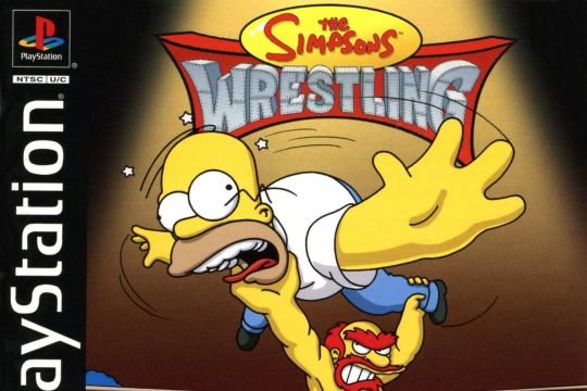 Cover The Simpsons Wrestling