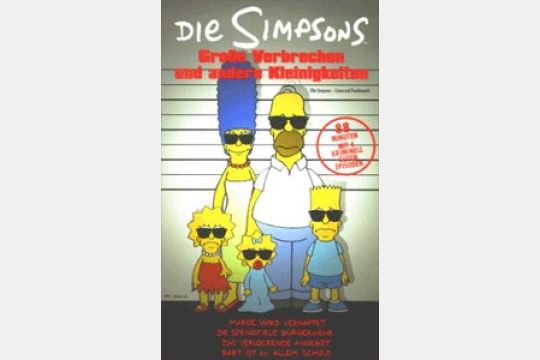 VHS: Die Simpsons - Große Verbrechen und andere Kleinigkeiten