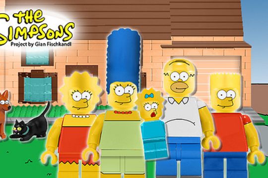 Simpsons Lego-Figuren