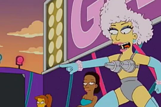 Lady Gaga bei den Simpsons