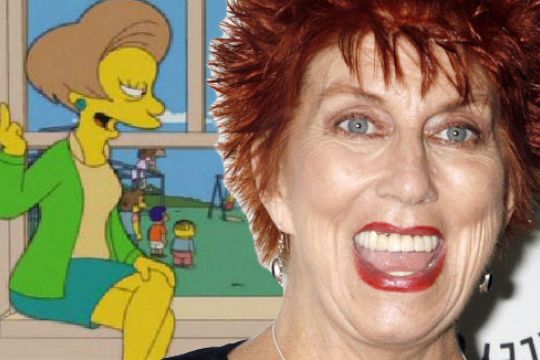 Marcia Wallace alias Edna Krabappel