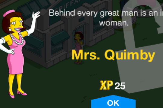Mrs. Quimby in Level 53