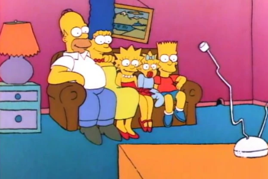 Normaler Simpsons-Couchgag