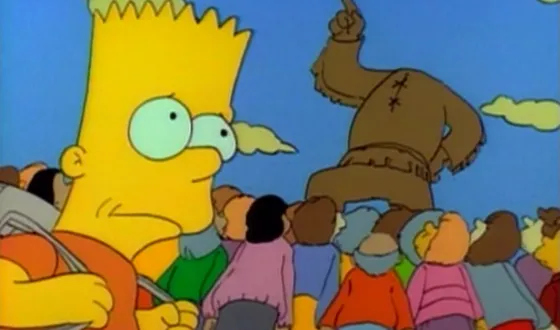 Bart köpft Oberhaupt