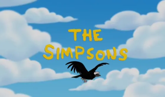 Simpsons Vorspann Schriftzug