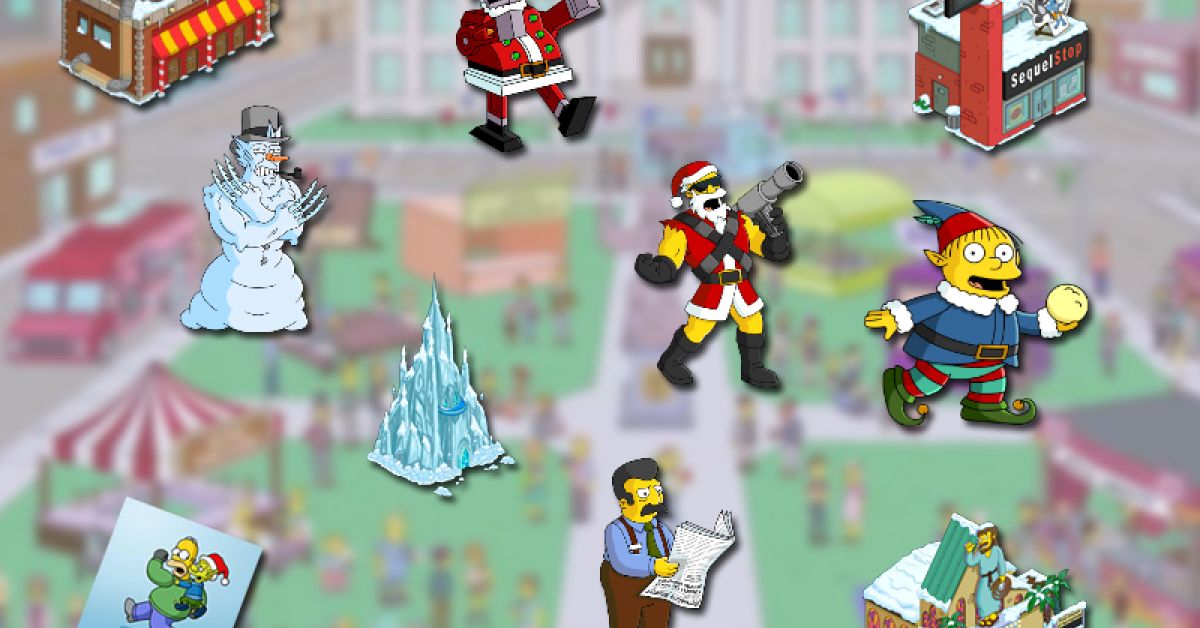 Simpsons Springfield Weihnachten 2022 Geschenke Bekommen Weihnachten Update für Die Simpsons Springfield / TappedOut