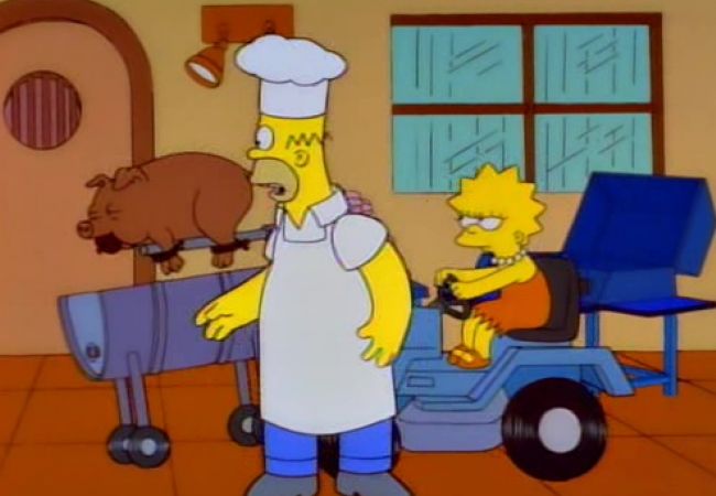 Die Simpsons - Lisa als Vegetarierin