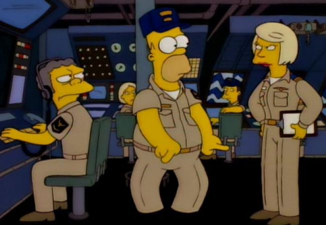 Die Simpsons - Homer geht zur Marine