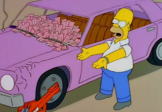 Die Simpsons - Homer und New York